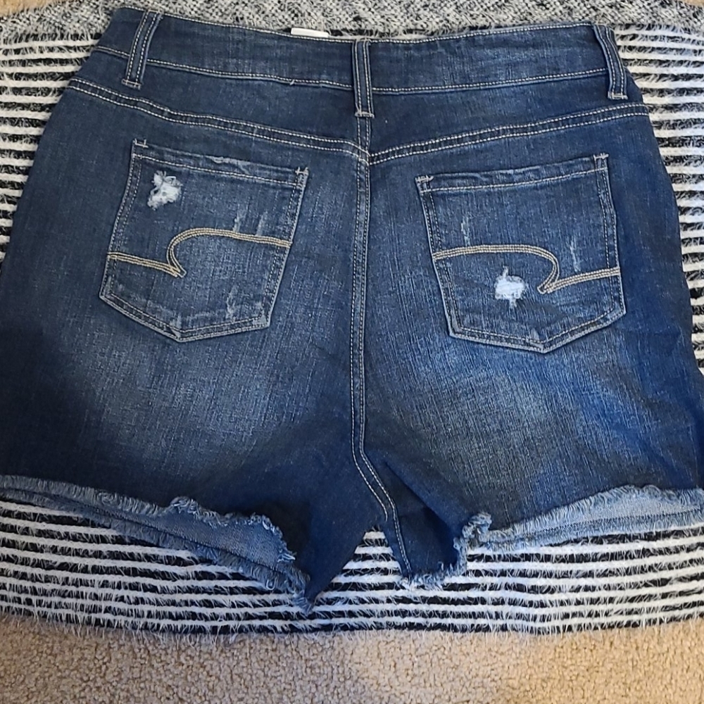 E7: TIME AND TRU: SIZE 14 HIGH RISE WOMEN SHORTS - Picture 3 of 3